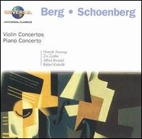 CD Shop - BERG/SCHOENBERG VIOLIN & PIANO CONCERTOS