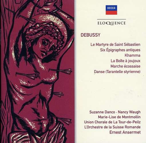 CD Shop - ANSERMET, ERNEST DEBUSSY: LA MARTYRE DE S. SEBASTIEN, SIX EPIGRAPHS