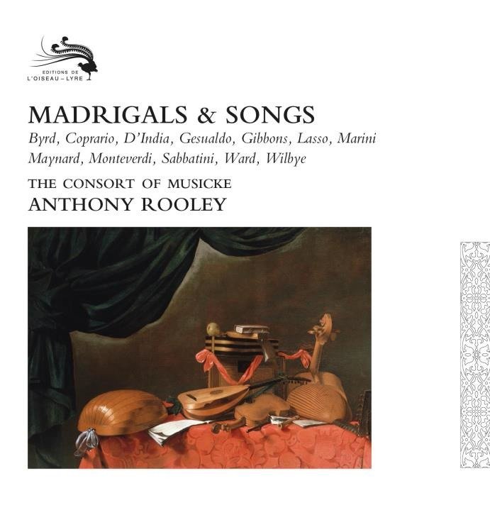 CD Shop - ROOLEY, ANTHONY MADRIGALS & SONGS