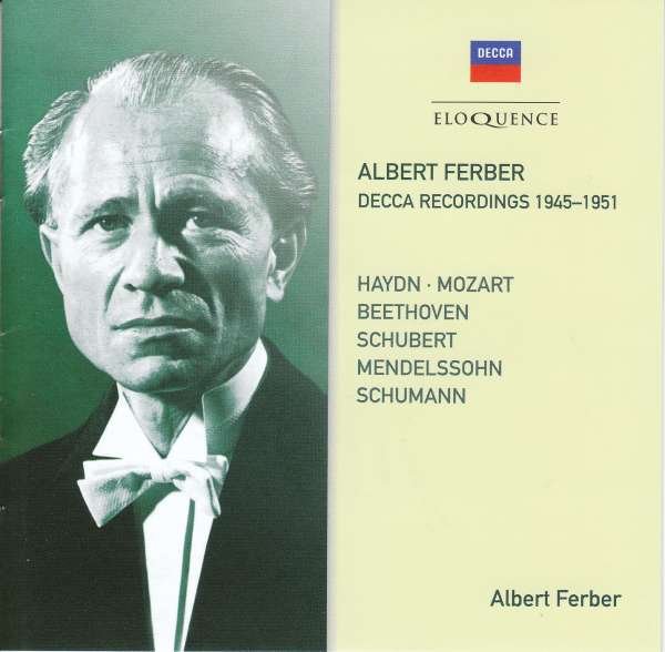 CD Shop - FERBER, ALBERT ALBERT FERBER: DECCA RECORDINGS 1945-1951