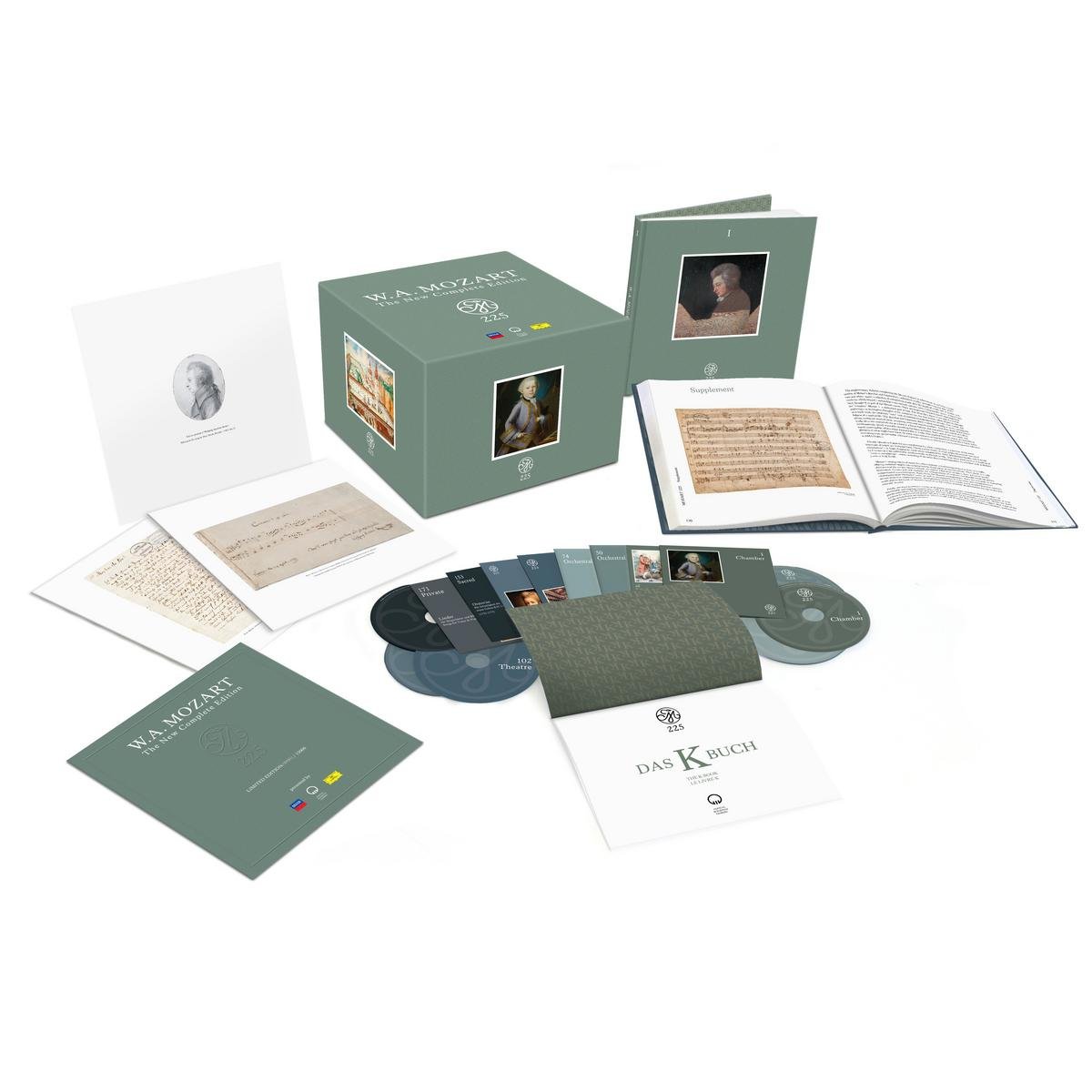 CD Shop - MOZART, WOLFGANG AMADEUS NEW COMPLETE EDITION