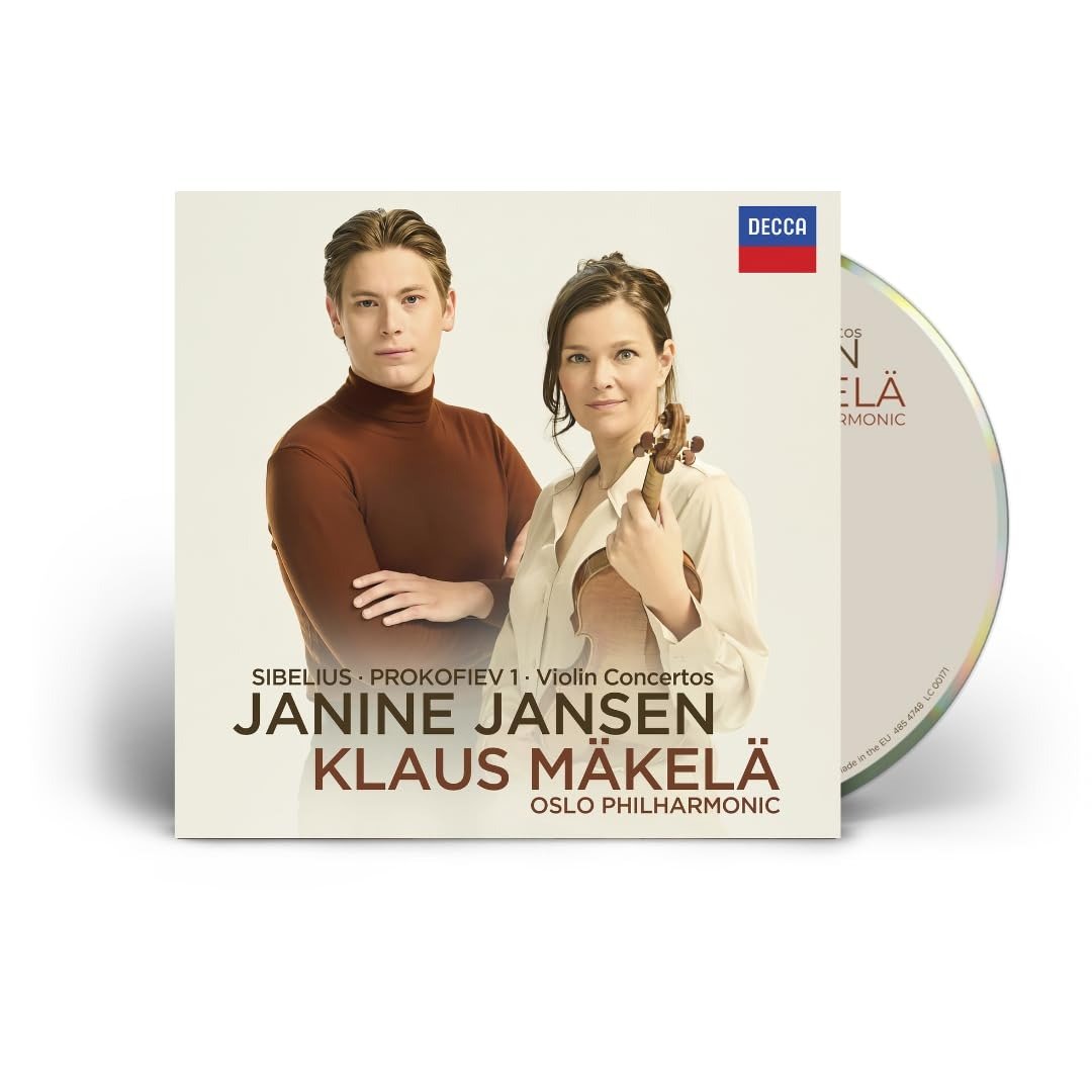 CD Shop - JANSEN, JANINE & KLAUS... SIBELIUS - PROKOFIEV 1 - VIOLIN CONCERTO