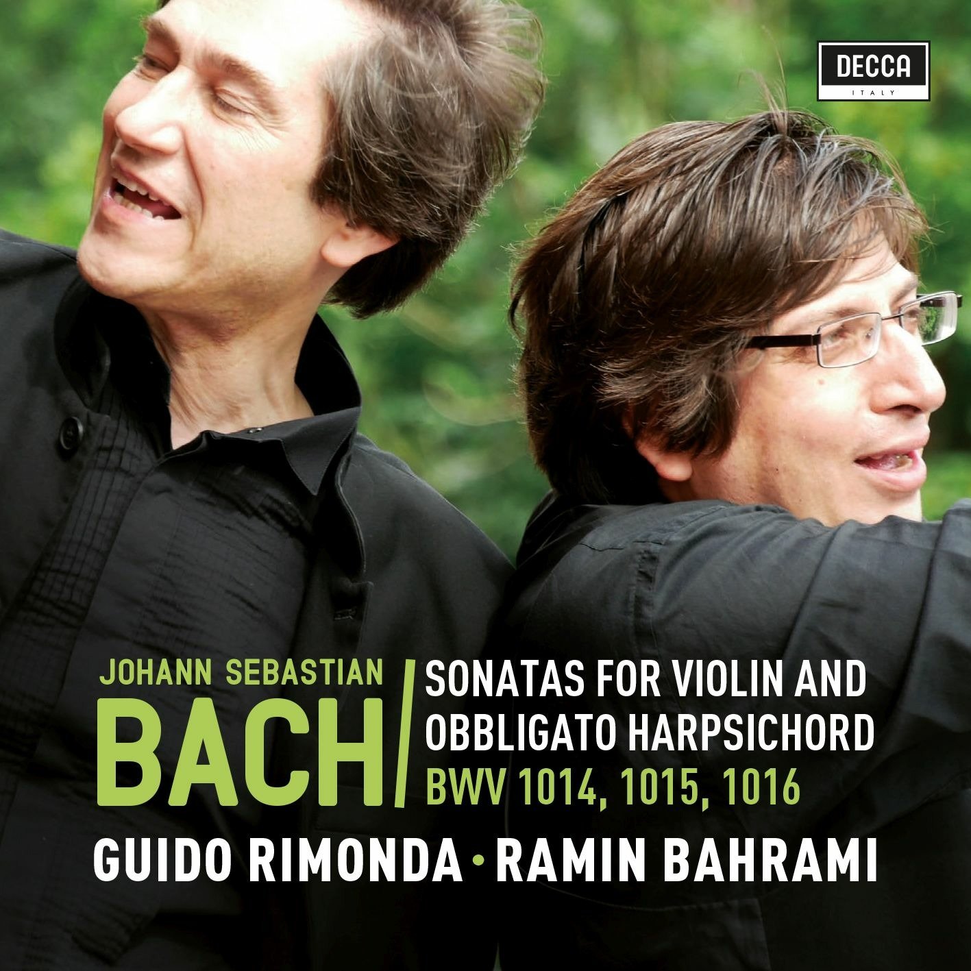 CD Shop - RIMONDA/BAHRAMI SONATAS BWV1014, 1015, 1016