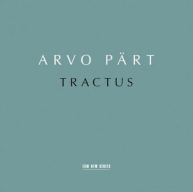 CD Shop - ESTONIAN PHILHARMONIC CHA ARVO PART: TRACTUS