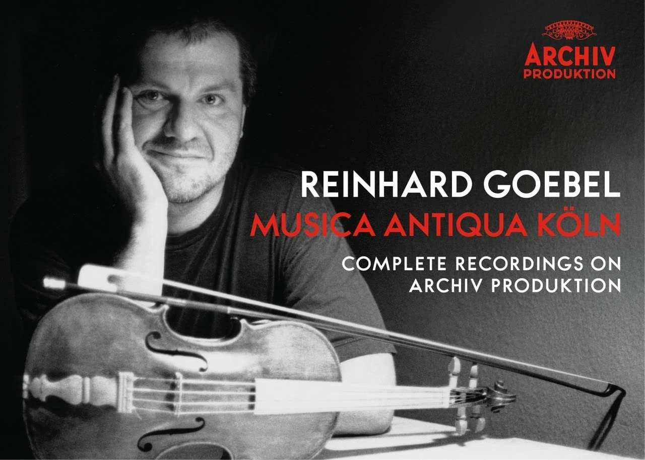 CD Shop - GOEBEL, REINHARD COMPLETE RECORDINGS ON ARCHIV PRODUKTION
