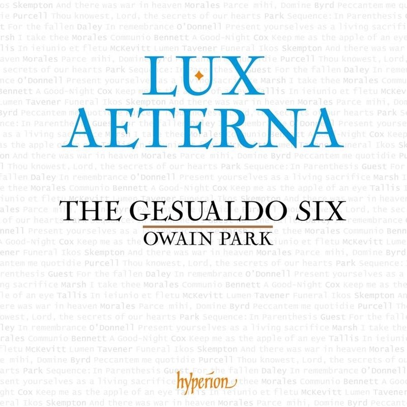 CD Shop - GESUALDO SIX / OWAIN PARK LUX AETERNA