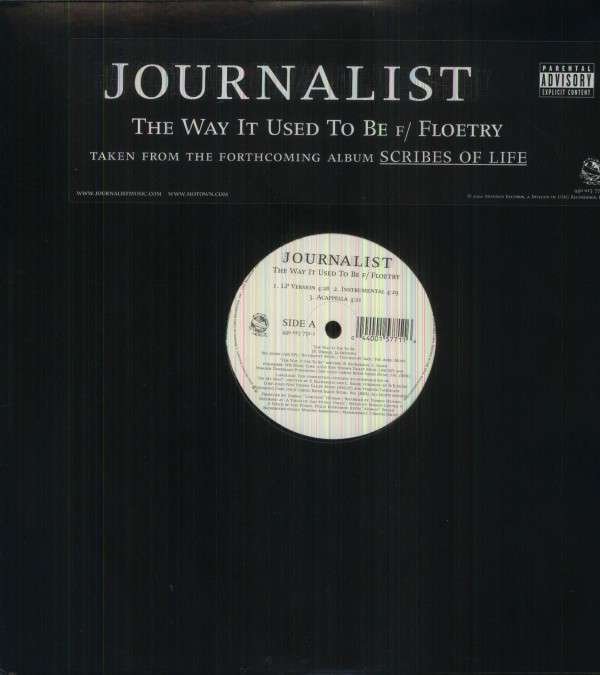 CD Shop - JOURNALIST WAY IT USED TO BE