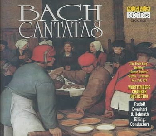 CD Shop - BACH, JOHANN SEBASTIAN CANTATAS