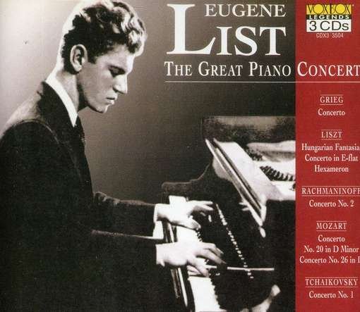 CD Shop - LIST, EUGENE GREAT PIANO CONCERTI