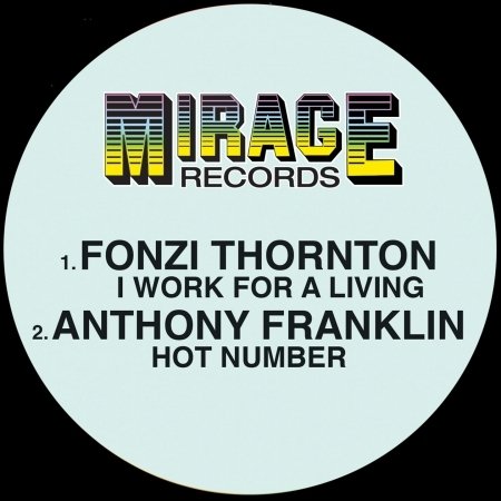 CD Shop - THORNTON, FONZI/ANTHONY F I WORK FOR A LIVING / HOT NUMBER