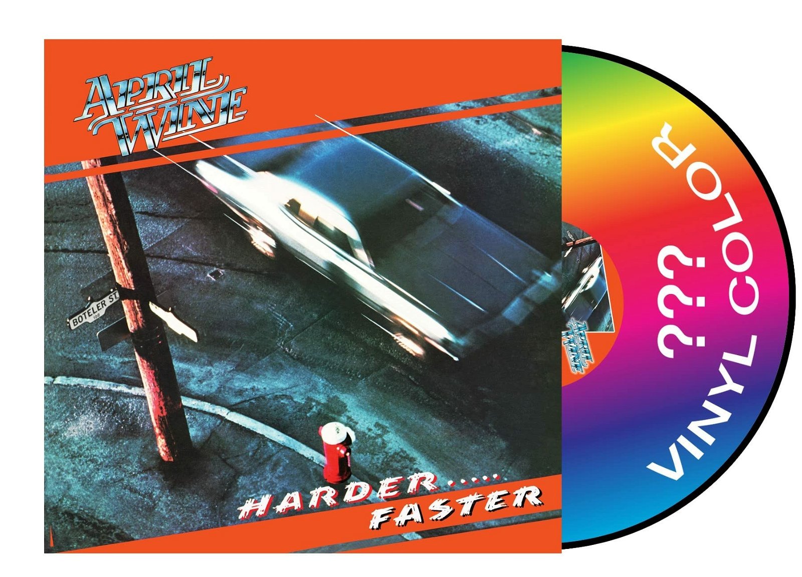 CD Shop - APRIL WINE HARDER...FASTER