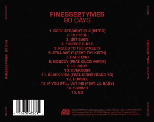 CD Shop - FINESSE2TYMES 90 DAYS