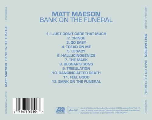 CD Shop - MAESON, MATT BANK ON THE FUNERAL