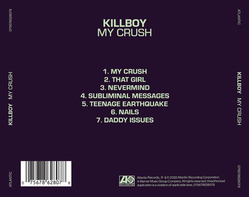 CD Shop - KILLBOY MY CRUSH