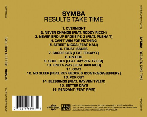 CD Shop - SYMBA RESULTS TAKE TIME