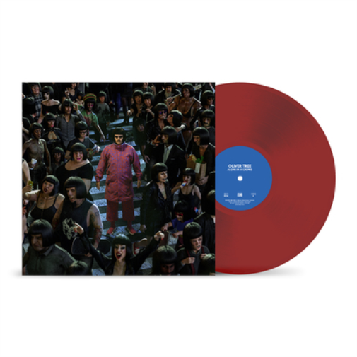 CD Shop - TREE, OLIVER ALONE IN A CROWD (RED VINYL) (INDIE)