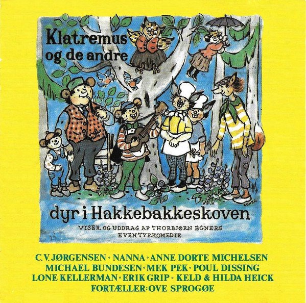 CD Shop - AUDIOBOOK KLATREMUS & DE ANDRE DYR I HAKKEBAKKSKOGEN