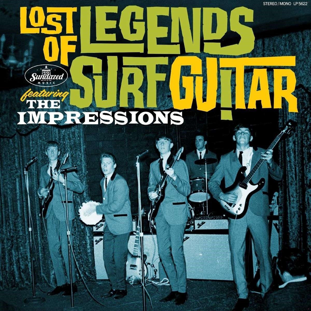 CD Shop - IMPRESSIONS LOST LEGENDS OF SURF GUITAR FEATURING THE IMPRESSIONS
