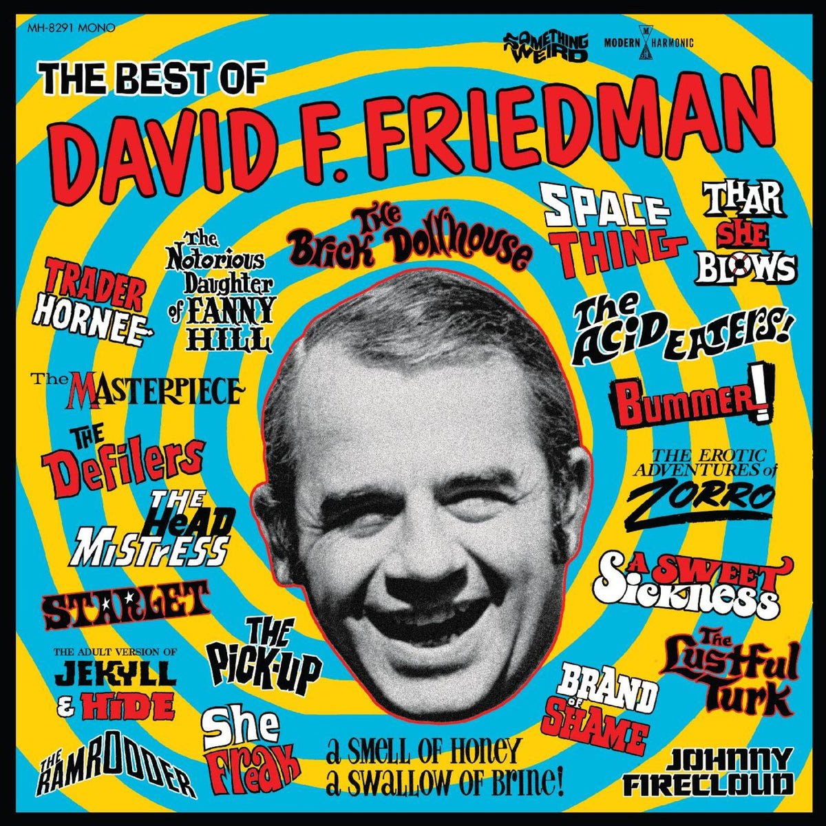 CD Shop - SOMETHING WEIRD THE BEST OF DAVID F. FRIEDMA