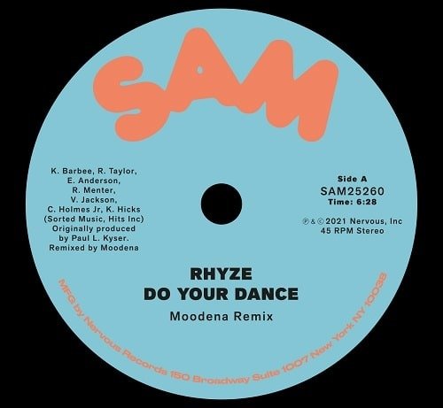 CD Shop - RHYZE DO YOUR DANCE (MOODENA REMIX)