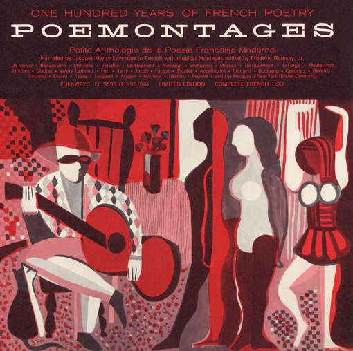 CD Shop - LEVESQUE, JACQUES HENRY POEMONTAGES: 100 YEARS OF FRENCH POETRY