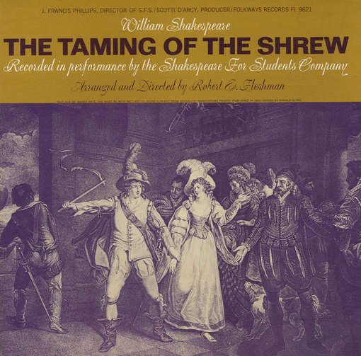 CD Shop - SHAKESPEARE FOR STUDENTS TAMING OF THE SHREW: WILLIAM SHAKESPEARE