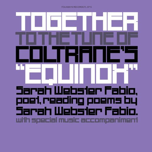 CD Shop - WEBSTER FABIO, SARAH \"TOGETHER TO THE TUNE OF COLTRANE\