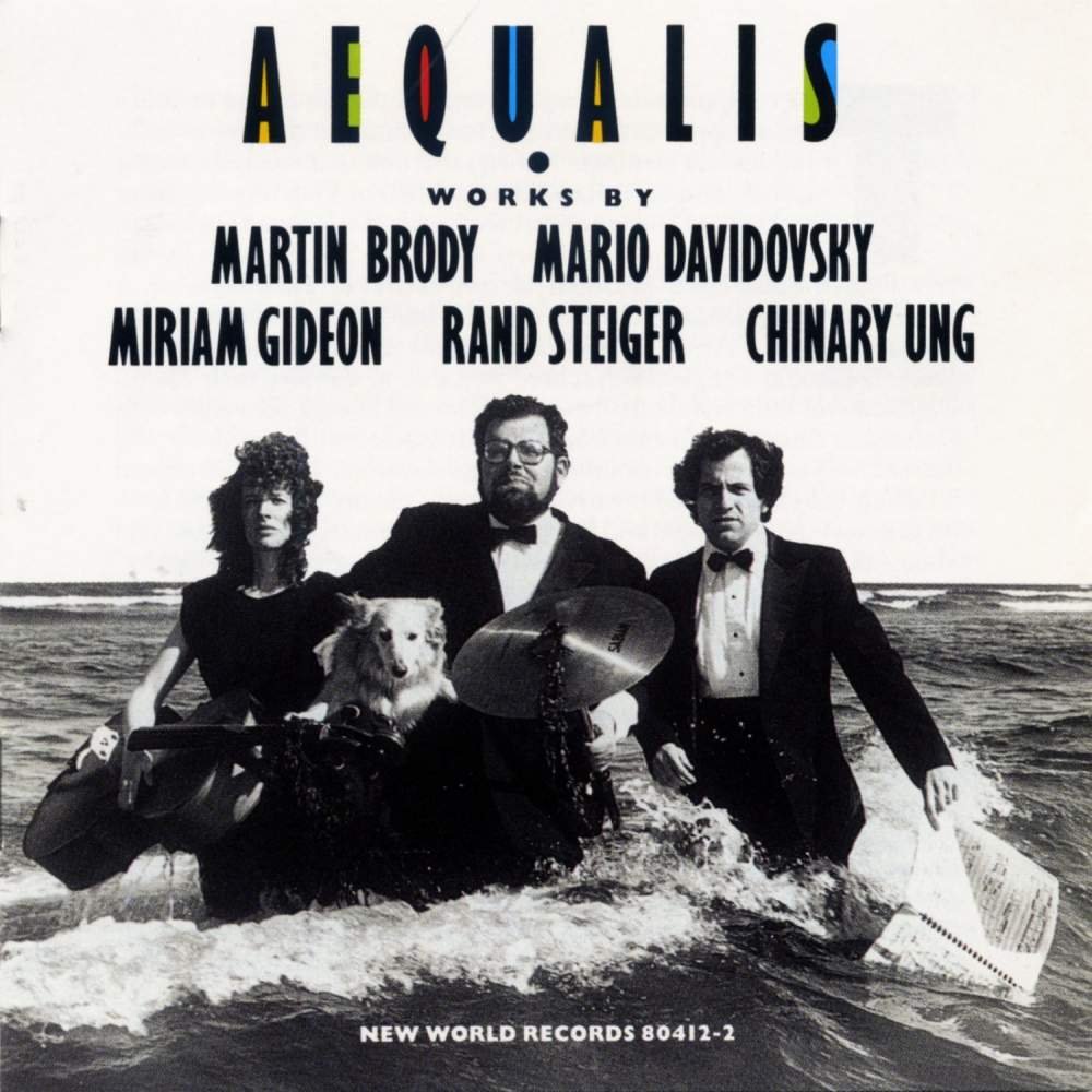 CD Shop - AEQUALIS WORKS BY BRODY, DAVIDOVSKY, GIDEON, STEIGER & UNG