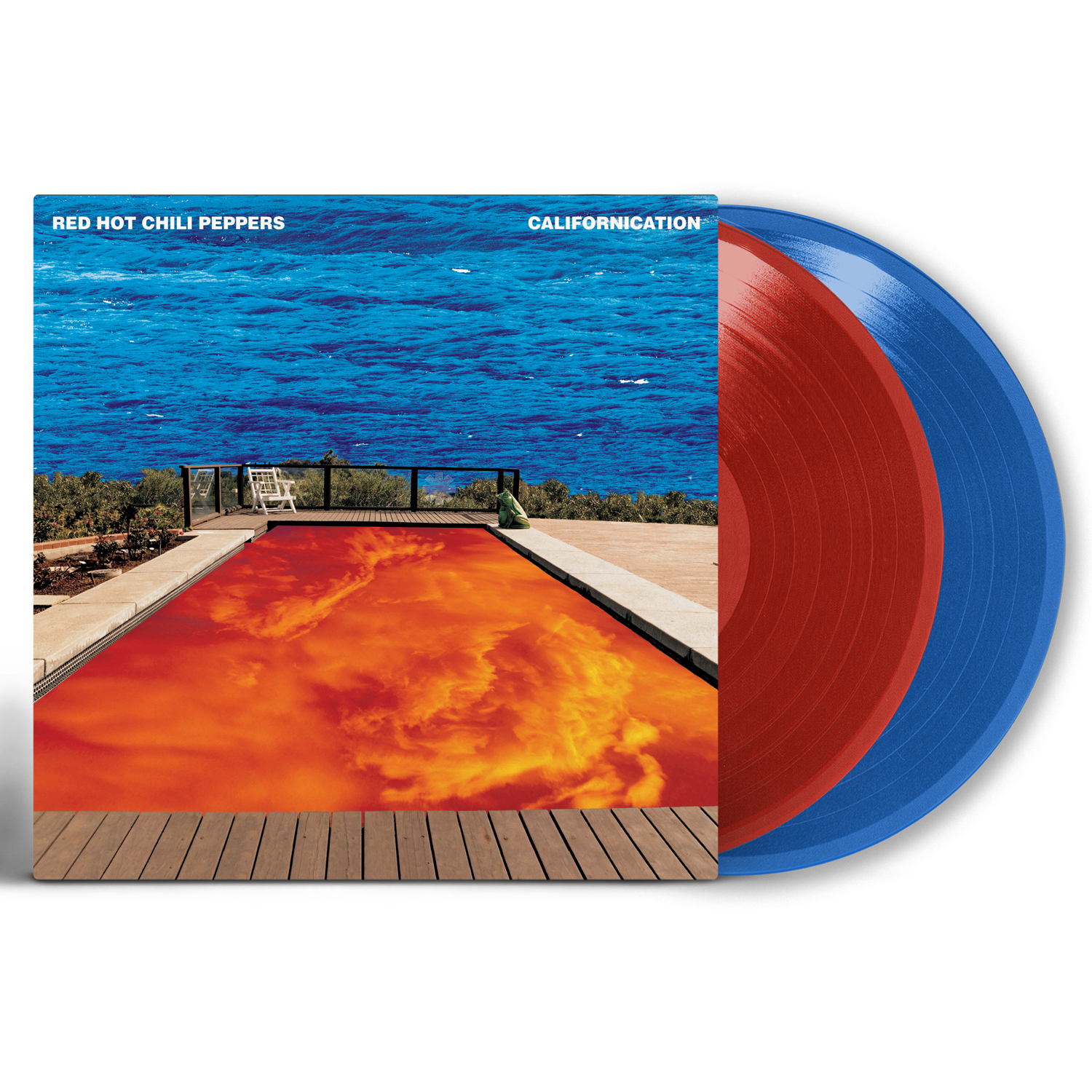 CD Shop - RED HOT CHILI PEPPERS CALIFORNICATION (RED (DISC1) & BLUE (DISC2) VINYL ALBUM)