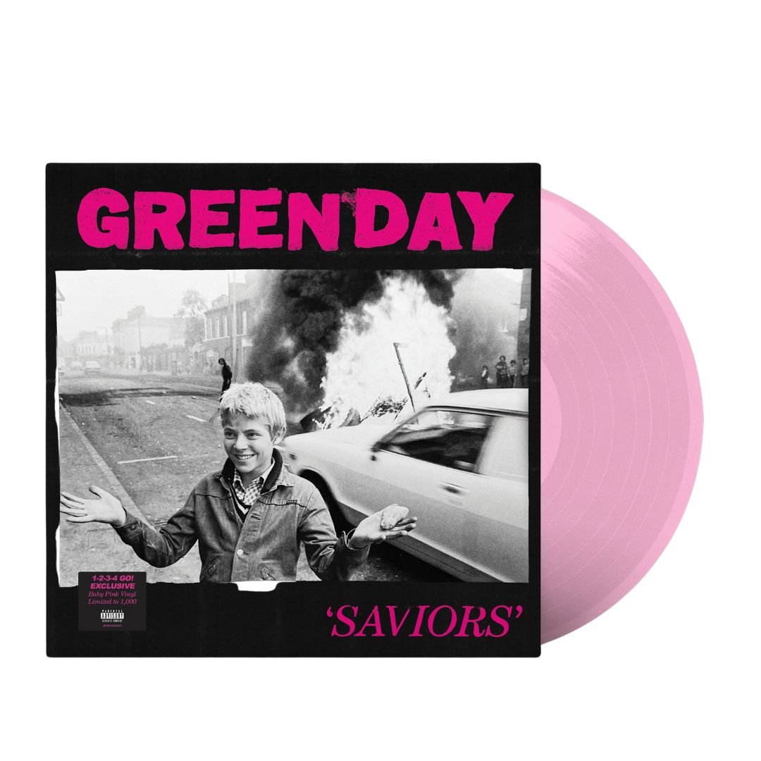 CD Shop - GREEN DAY SAVIORS (ROSE VINYL, RETAILER EXCLUSIVE) / 140GR.