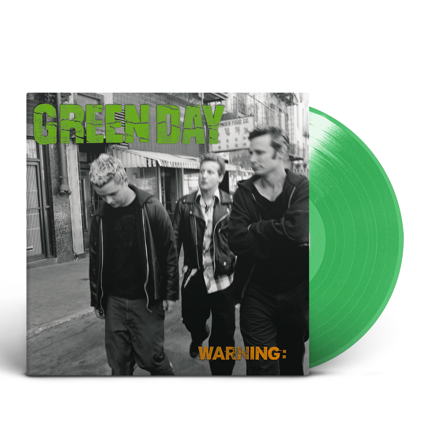 CD Shop - GREEN DAY WARNING (GREEN VINYL) / 140GR.