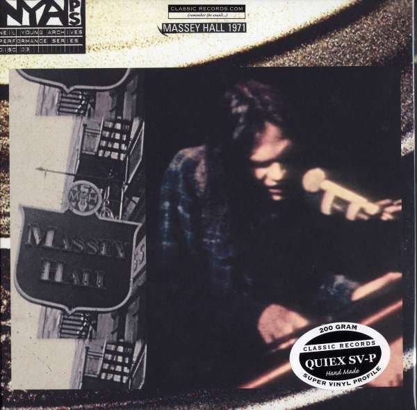 CD Shop - YOUNG, NEIL LIVE AT MASSEY HALL 1971