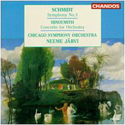 CD Shop - JARVI, NEEME / CHICAGO SY SCHMIDT: SYMPHONY NO. 3 - HINDEMITH: CONCERTO FOR ORCHESTRA