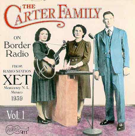 CD Shop - CARTER FAMILY ON BORDER RADIO 1939 VOL.1