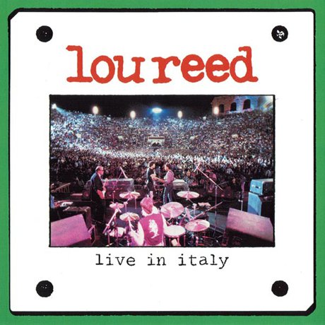 CD Shop - REED, LOU LIVE IN ITALY