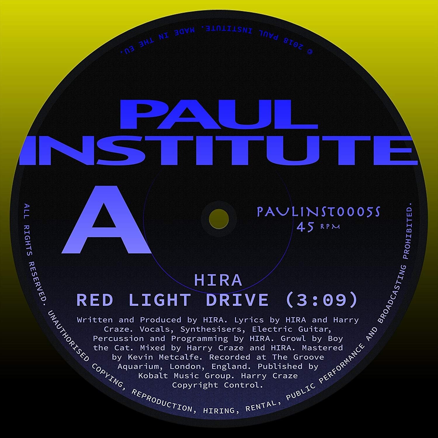 CD Shop - HIRA RED LIGHT DRIVE