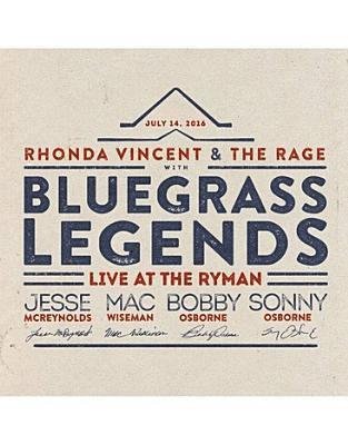 CD Shop - VINCENT, RHONDA & THE RAG WITH BLUEGRASS LEGENDS LIVE AT THE RYMAN