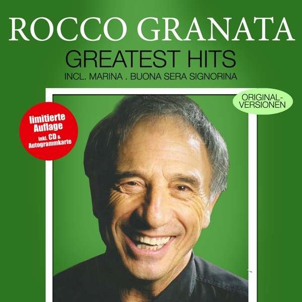 CD Shop - GRANATA, ROCCO GREATEST HITS