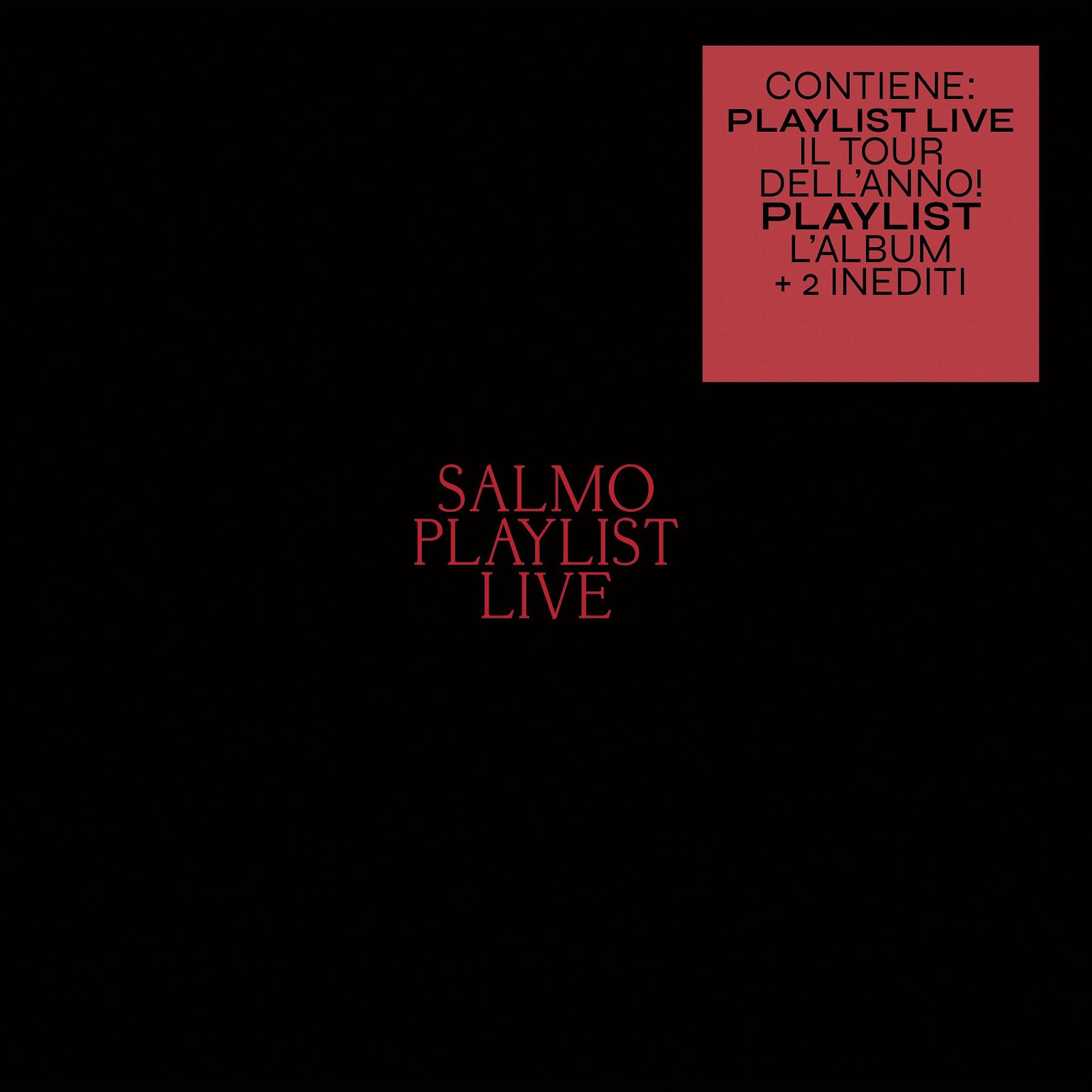 CD Shop - SALMO Playlist Live