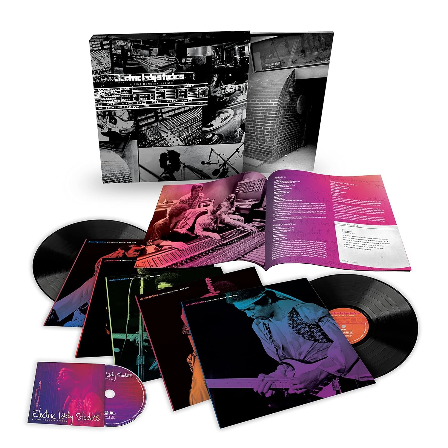 CD Shop - HENDRIX, JIMI Electric Lady Studios: A Jimi Hendrix Vision