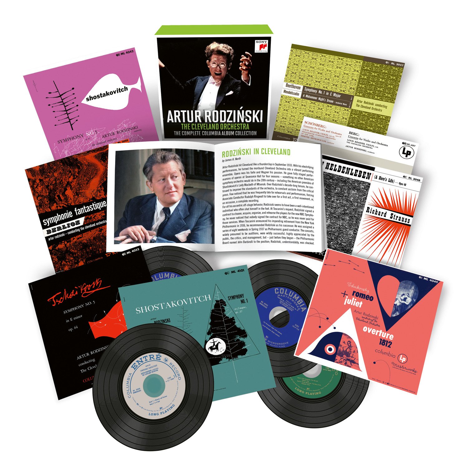 CD Shop - RODZINSKI, ARTUR Artur Rodzinski - The Cleveland Orchestra - The Complete Columbia Album Collection