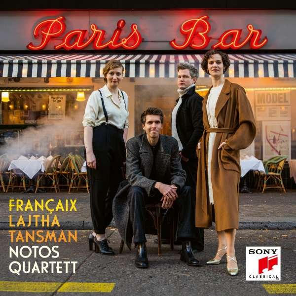 CD Shop - NOTOS QUARTETT PARIS BAR - FRANCAIX TANSMAN LAJTHA