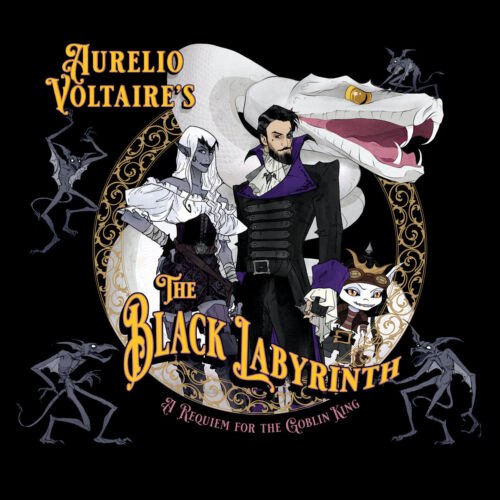 CD Shop - AURELIO VOLTAIRE BLACK LABYRINTH