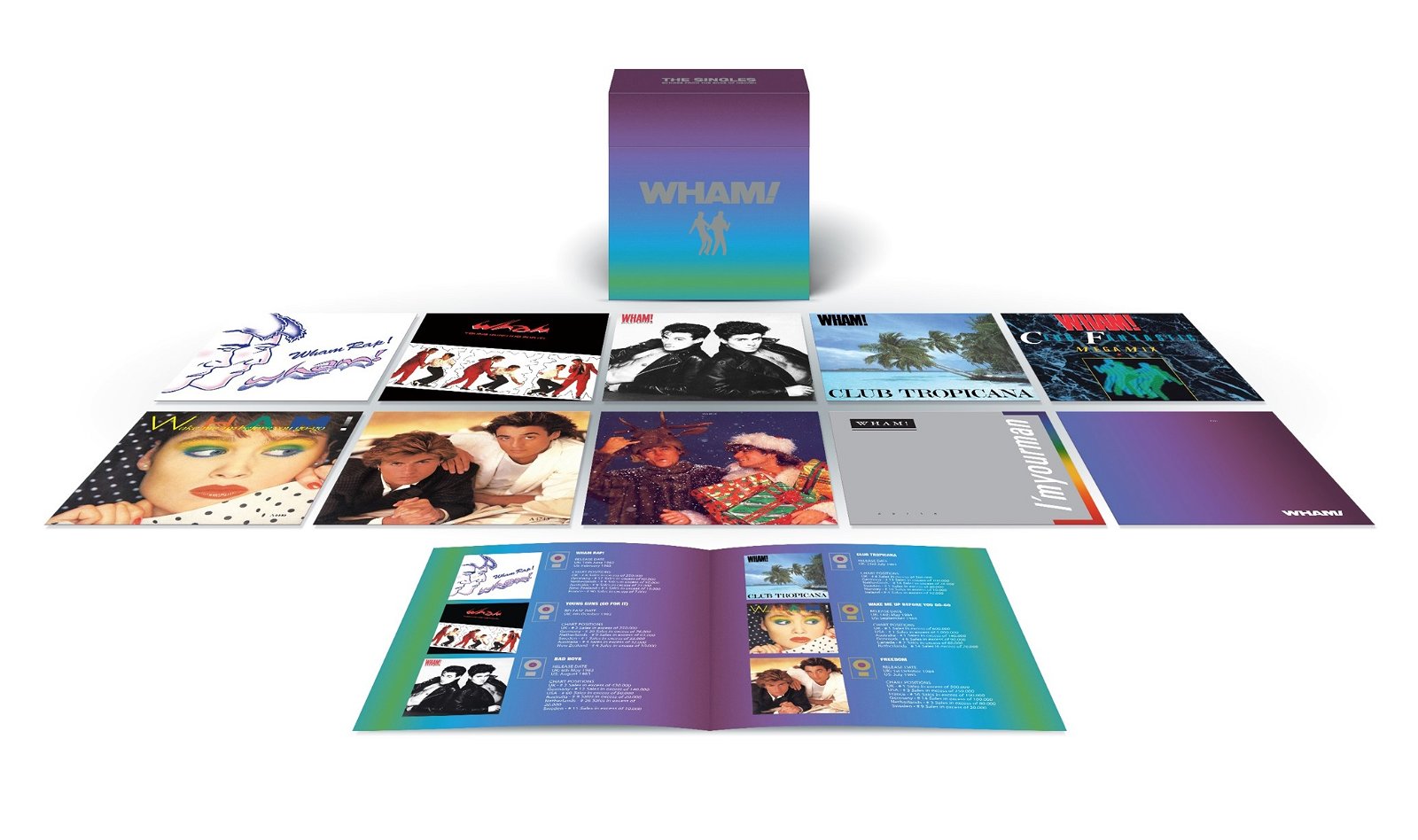 CD Shop - WHAM! SINGLES: ECHOES FROM THE EDGE OF HEAVEN -BOX SET-
