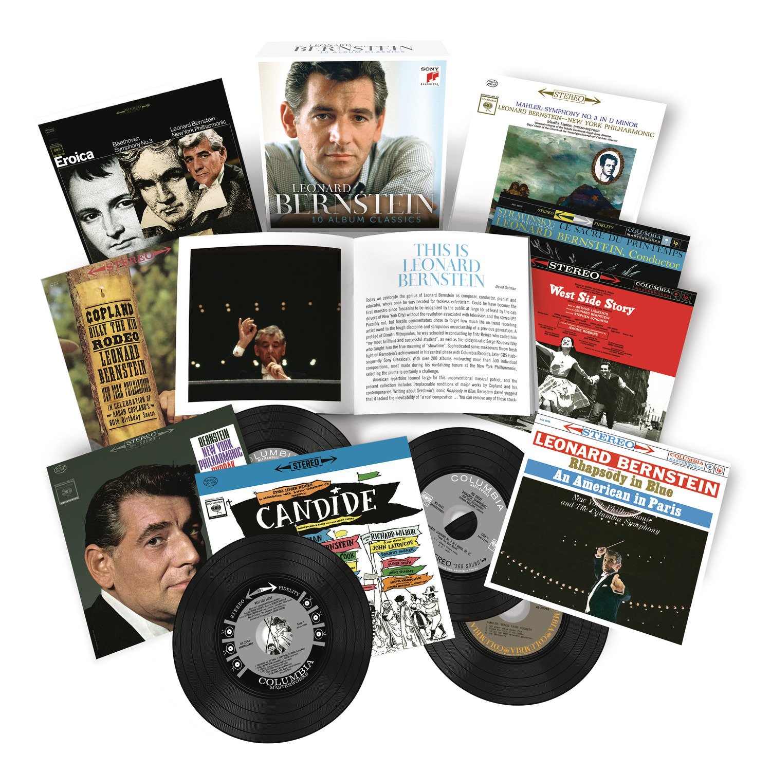 CD Shop - BERNSTEIN, LEONARD Leonard Bernstein - 10 Album Classics