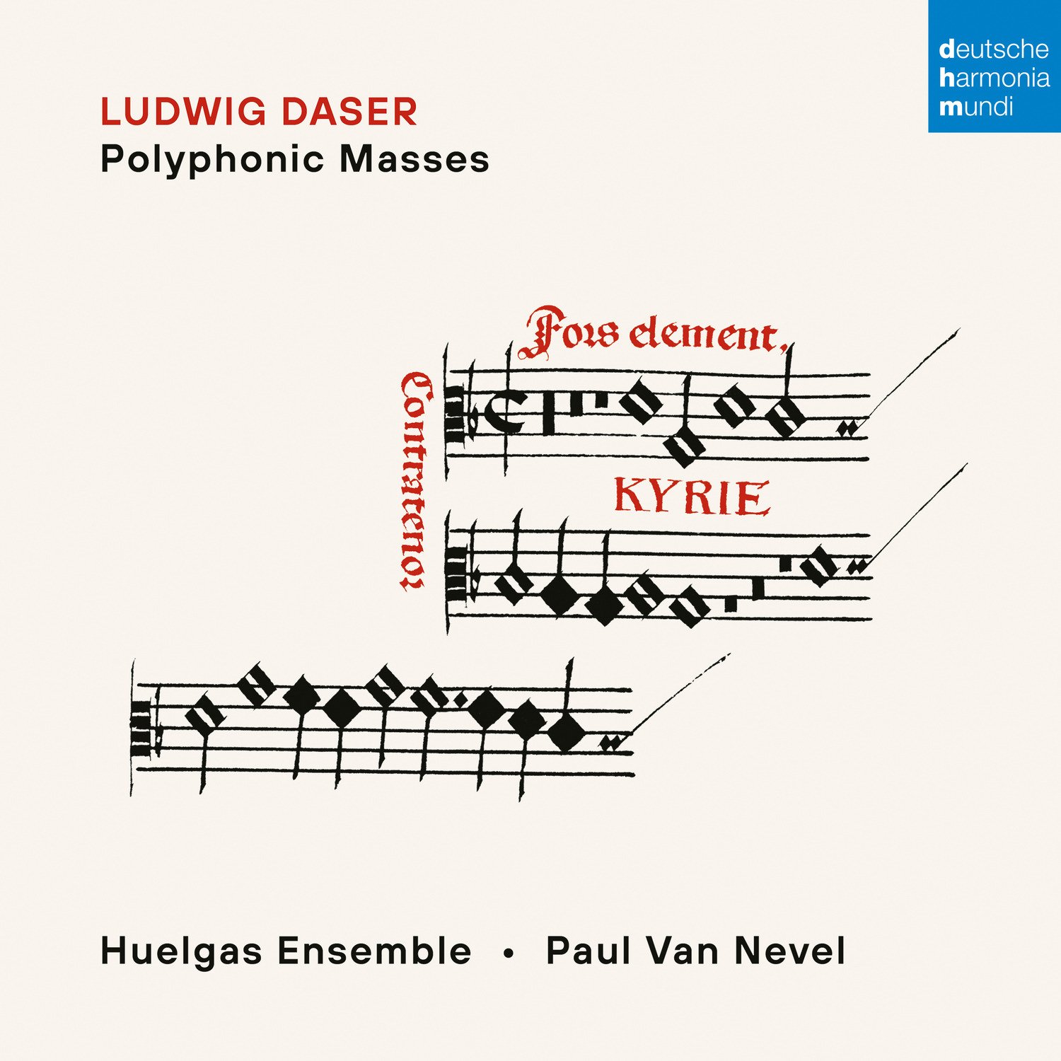 CD Shop - HUELGAS ENSEMBLE & PAUL V Ludwig Daser: Polyphonic Masses