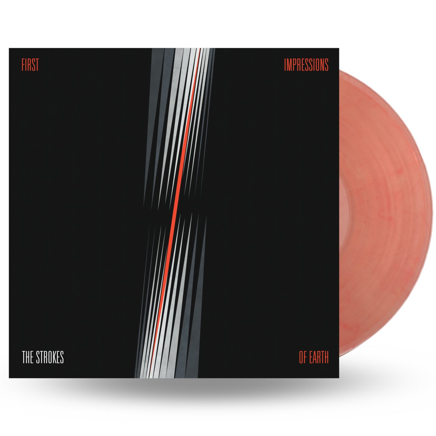 CD Shop - STROKES FIRST IMPRESSIONS OF EARTH -COLOURED- / RED