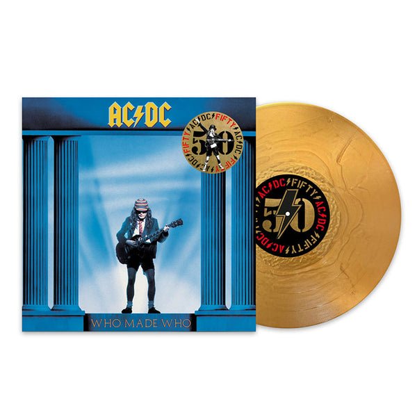 CD Shop - AC/DC WHO MADE WHO / GOLD METALLIC / 180GR. / INCL. INSERT