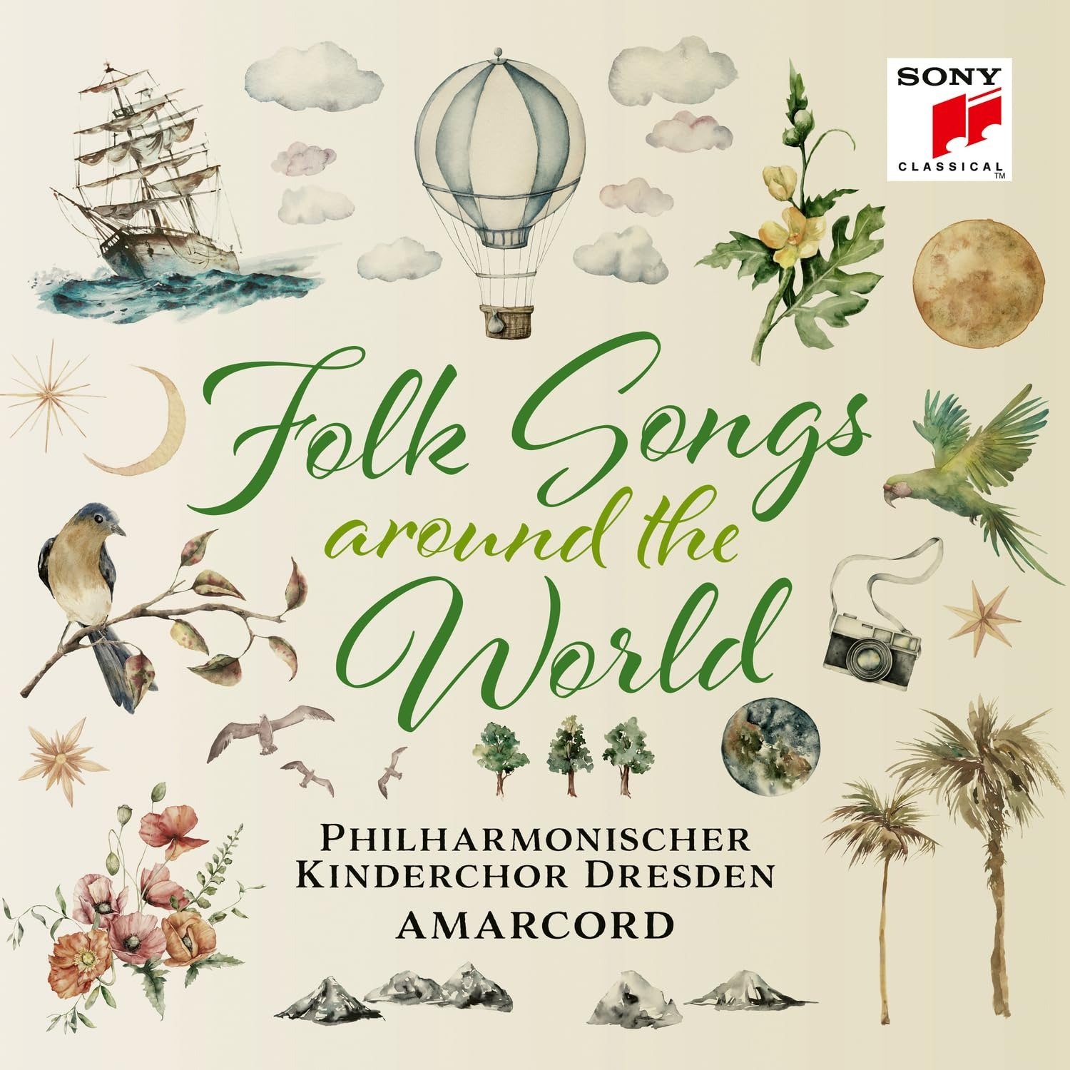 CD Shop - PHILHARMONISCHER KINDERCH Folk Songs - Around the World