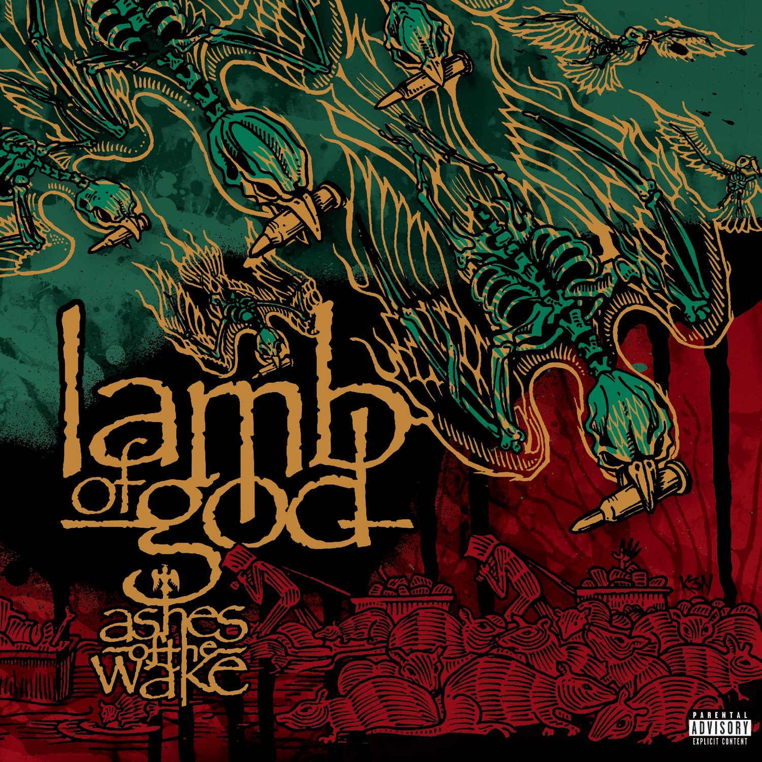 CD Shop - LAMB OF GOD ASHES OF THE WAKE
